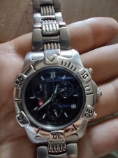 Orologio Uomo Swiss Golfer come nuovo acciaio made in Svizzera subacqueo 20 ATM