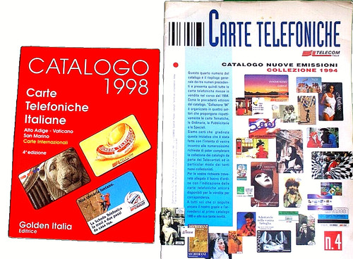 Cataloghi carte telefoniche - carte,