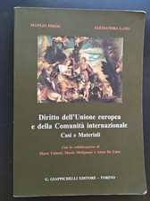 DIRITTO DELL' UNIONE EUROPEA E