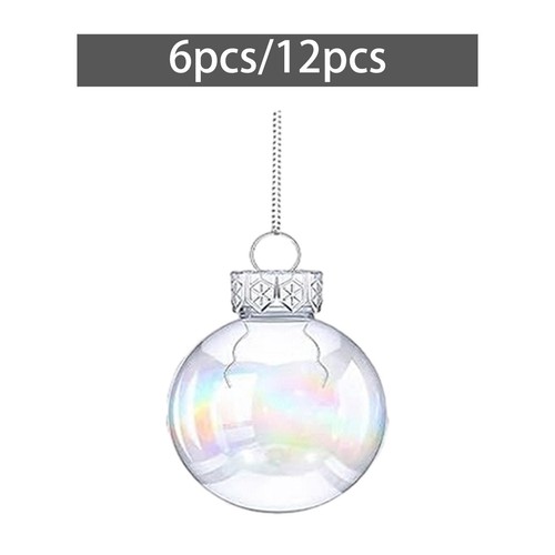 Palline natale trasparenti - natale,