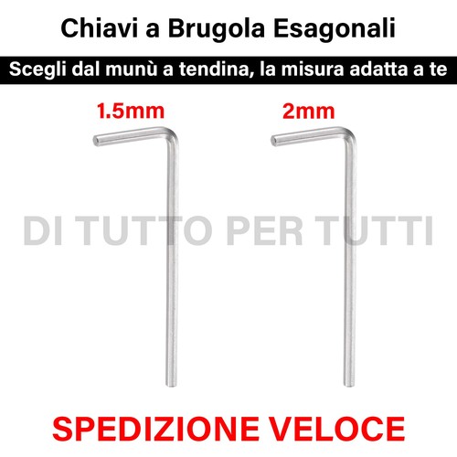 Chiave esagonale brugola - esagonale,