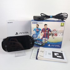 Console PS Vita Nera PCH-2004 WiFi Completa con Scatola Manuali e Caricatore