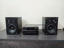 Panasonic Micro Hifi Bluetooth Radio DAB Lettore CD Radio DAB 120 Watt USB SC-PM