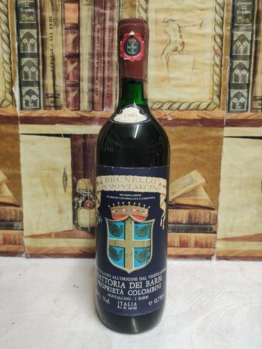 Vino 1980 brunello - 1980, di