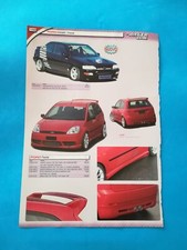 CLIPPING ARTICOLO DI GIORNALE CAR TUNING FORD FIESTA DA COLLEZIONE - (77)