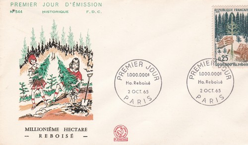 Francia 1965 fdc milione di - fdc, 1