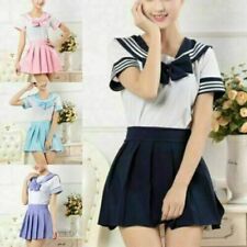 1x Costume vestito scuola ragazza giapponese uniforme marinaio anime cosplay