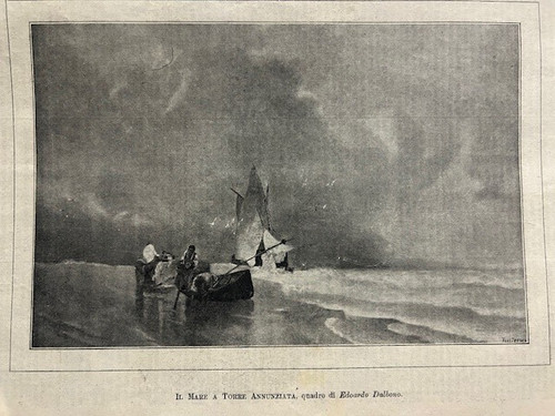 Illustrazione stampa incisione