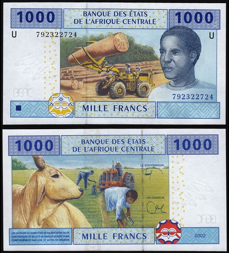 Stati centrafricani 1000 - stati,
