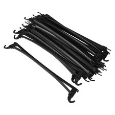  20 Pcs Bastone Per Armadio Asta Pali Dell'armadio Grucce in Plastica