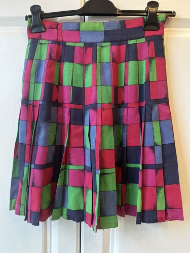 Minigonna plissettata vintage