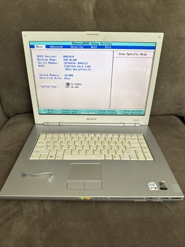 Sony vaio vgn n130g core - vaio, @