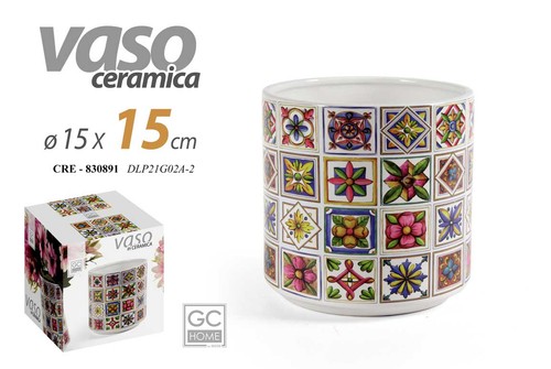 Vaso ceramica mediterraneo - ceramica,