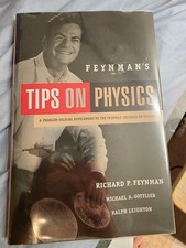 feynman tips on physics dust jacket 2006
