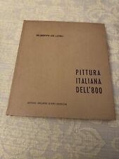 Book - Giuseppe De Logu, Pittura Italiana Dell’800 Istituto Italiano D’Arti Graf
