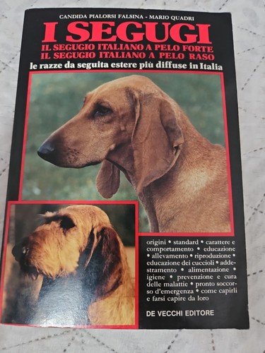 Libro razze cani segugi - libro,