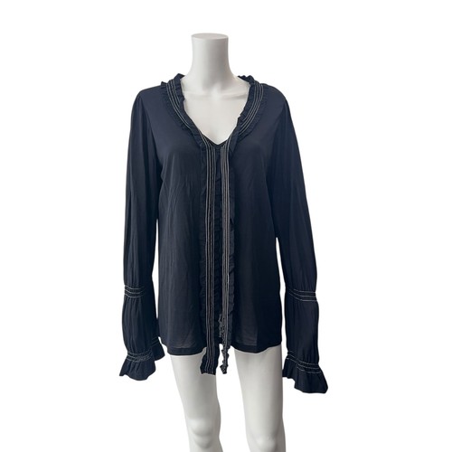 Camicia blusa trasparente con
