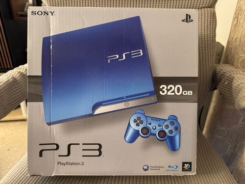 Sony ps3 splash blue 320gb - splash,