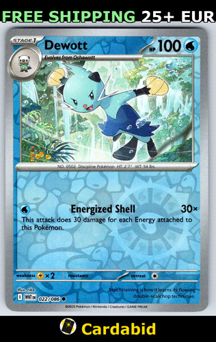 Dewott wht 022 086 - wht, #022/086
