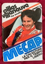 Gilles VILLENEUVE adesivo 9x13