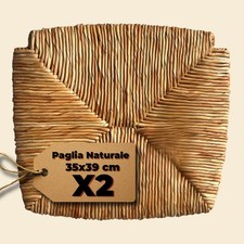 Seduta paglia naturalper - in,