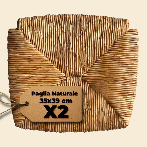Seduta paglia naturalper - seduta, in