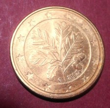 5 CENTESIMI ZECCA G DEL 2002