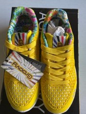 Sneakers scarpe donna Agla Groovy gialle Limited Edition