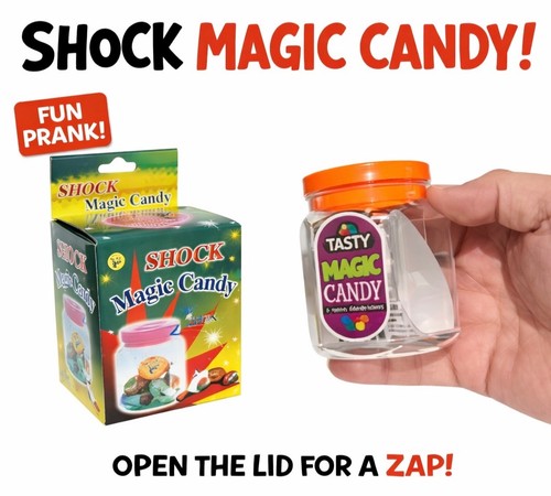 Shock magic candy - candy, jar