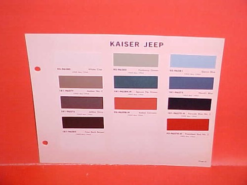 1963 1964 kaiser jeep 6 - cj-5,