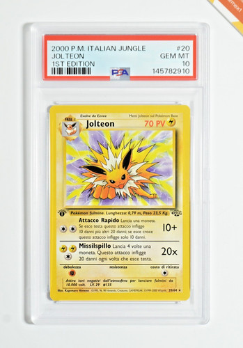 Pokemon psa jolteon - 10, #20