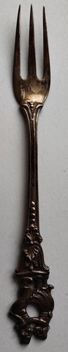 Antica forchetta ornamentale