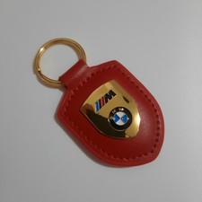 Portachiavi bmw pelle rosso - portachiavi,