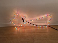 Stella cometa luminosa con led