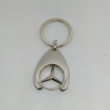 Portachiavi Mercedes in acciaio nuovo