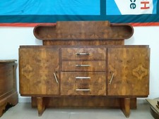 SPLENDIDA MADIA ARTIGIANALE IN LEGNO DA SALA ANNI TRENTA