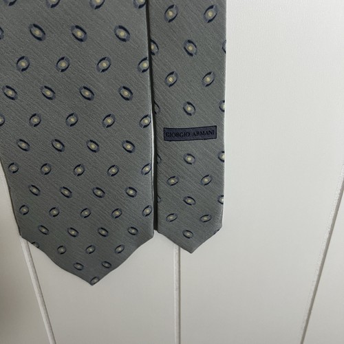 Cravatta giorgio armani grigio - cravatta,