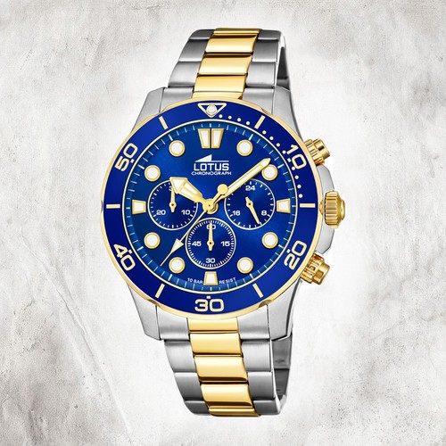 Lotus acciaio inox orologio - inox,