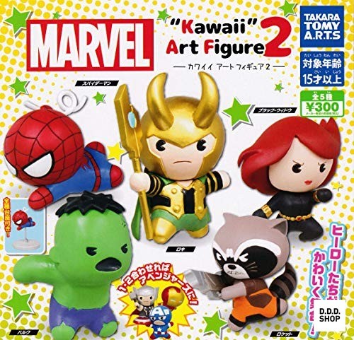 Marvel kawaii art - art, figure