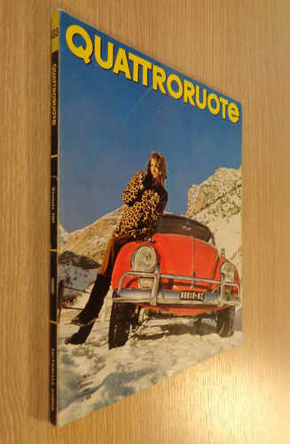 Quattroruote fiat 124 ottimo - fiat,