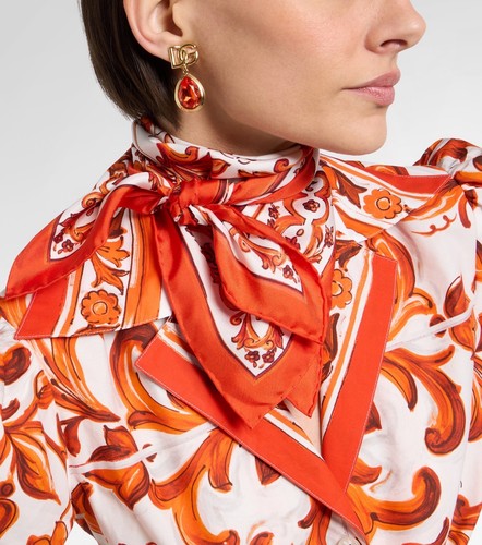 Sciarpa dolce gabbana twill - sciarpa, in