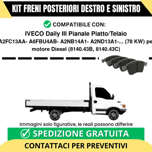 Pastiglie freno posteriori - freno,
