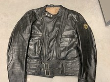 HARRO Giacca Moto Pelle Con