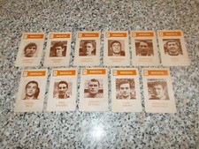 FIGURINE SQUADRA BRESCIA COMPLETA CALCIATORI RITMO CALTAGIRONE 1969-70 ORIGINALE