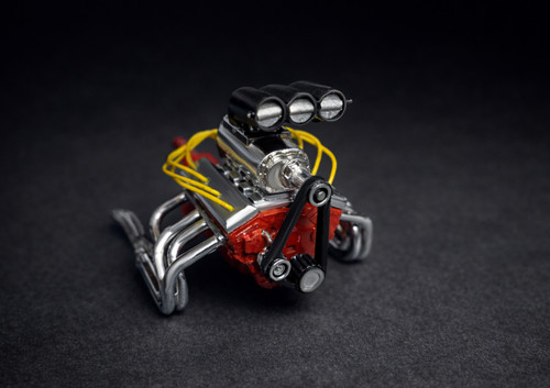 Kit motore hot rod - 1:24,