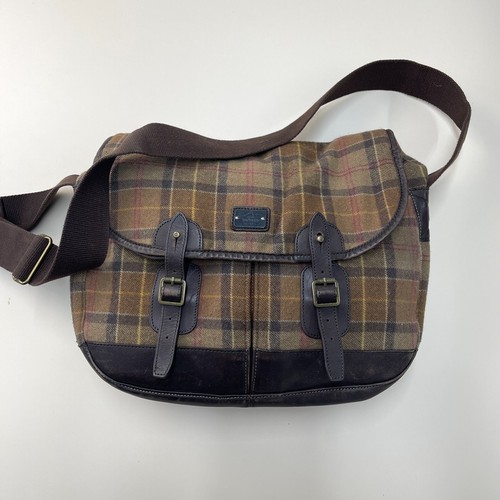 Borsa messenger barbour tartan - borsa,