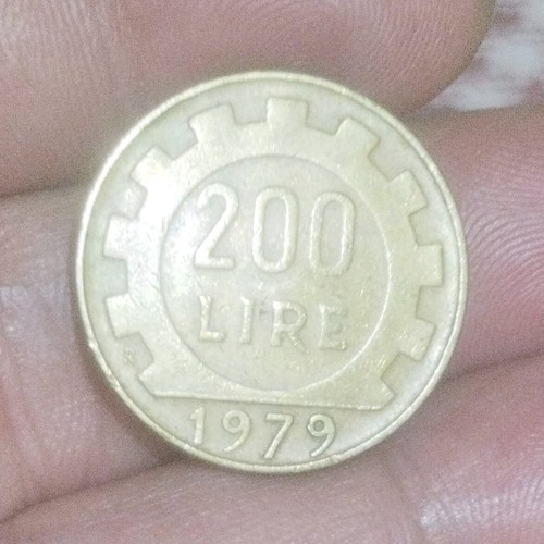 Repubblica italiana 200 - 200, lire