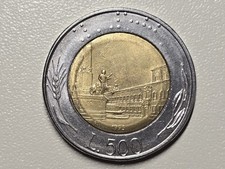 Italia 500 lire 1995 circolata