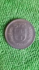 5 franchi svizzeri del 1968