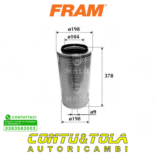 Filtro aria camion iveco - filtro,